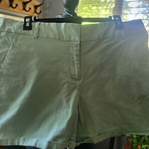 LOFT Light Green Women's Shorts